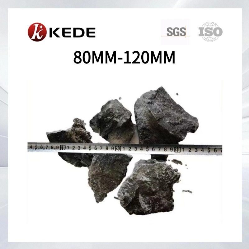 Carburo de calcio 80-120mm con rendimiento de gas de 295L/KG para soldadura con gas