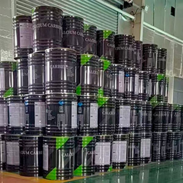 Carburo cálcico Bidón de acero de 60KG Envasado con nitrógeno y a prueba de humedad
